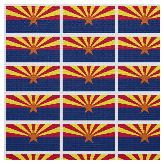 Tissu Drapeau d'état de l'Arizona (Échantillon)