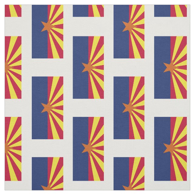 Tissu Drapeau d'état de l'Arizona (Échantillon)