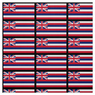Tissu Drapeau d'état d'Hawaï