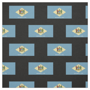Tissu Drapeau d'état du Delaware