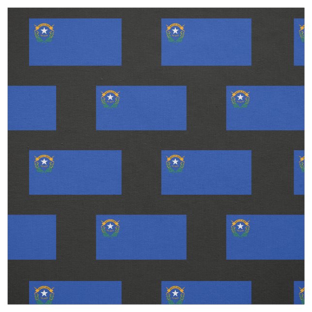 Tissu Drapeau d'état du Nevada (Échantillon)