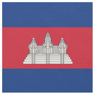 Tissu drapeau du Cambodge