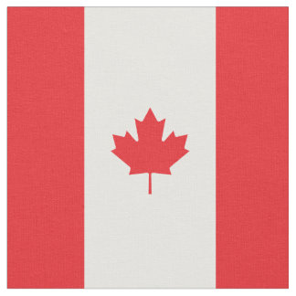 Tissu Drapeau du Canada