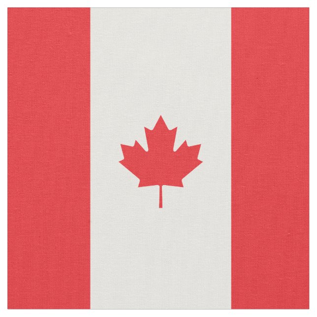 Tissu Drapeau du Canada (Fermer)