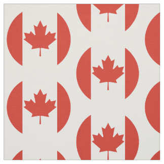 Tissu Drapeau du Canada