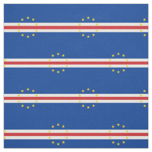 Tissu Drapeau du Cap-Vert