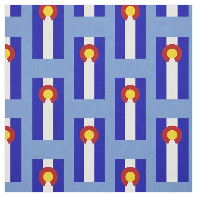 Tissu Drapeau du Colorado (Échantillon)