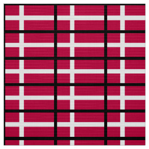 Tissu Drapeau du Danemark