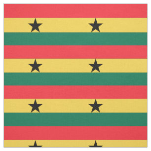 Tissu Drapeau du Ghana