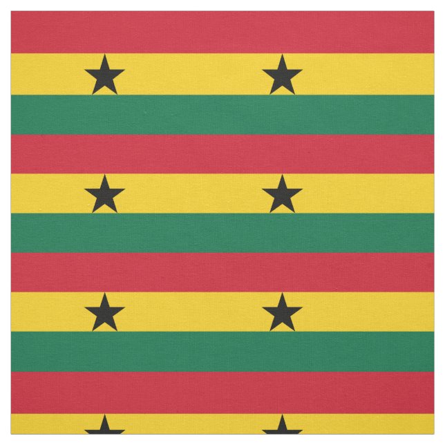 Tissu Drapeau du Ghana (Échantillon)