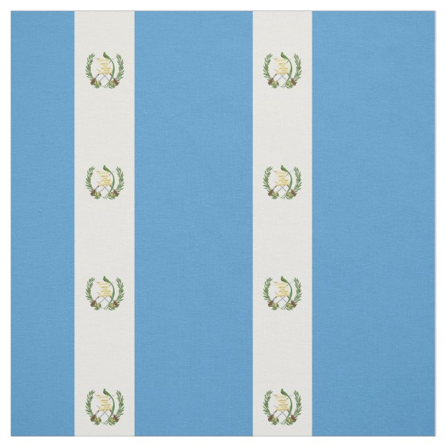 Tissu Drapeau du Guatemala (Échantillon)