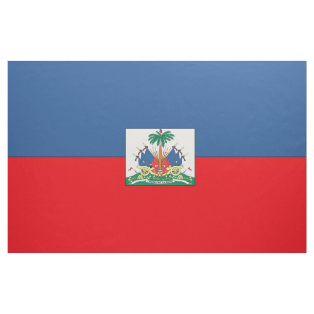 Tissu Drapeau du Haïti (Yard)