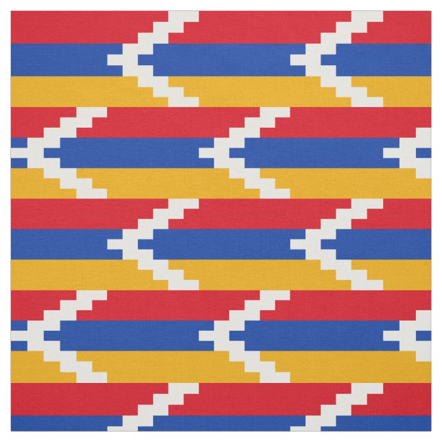 Tissu Drapeau du Haut-Karabakh (Échantillon)