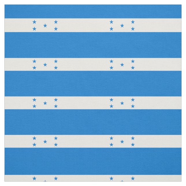 Tissu Drapeau du Honduras (Échantillon)