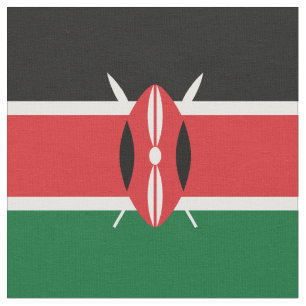 Tissu Drapeau du Kenya