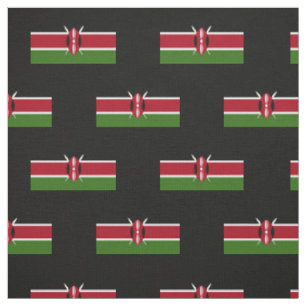 Tissu Drapeau du Kenya