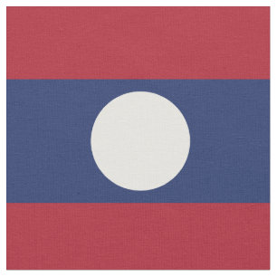 Tissu Drapeau du Laos