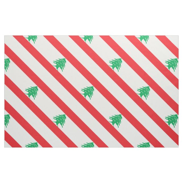 Tissu Drapeau du Liban (Yard)