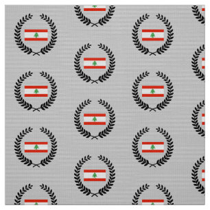 Tissu Drapeau du Liban