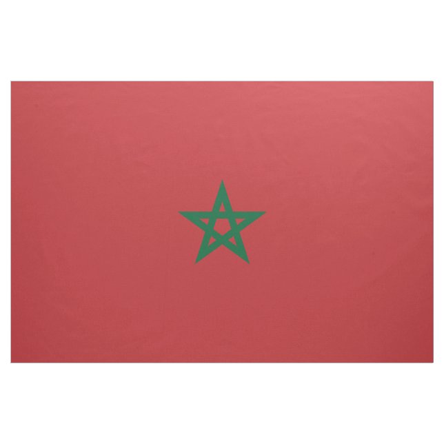 Tissu Drapeau du Maroc (Yard)