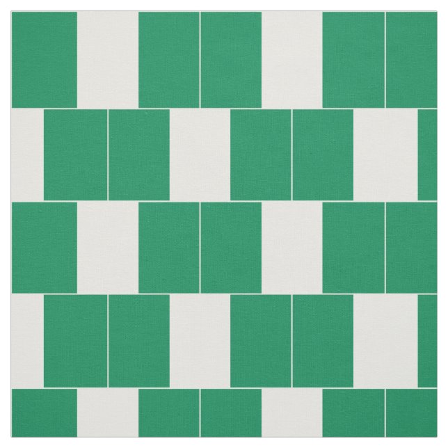 Tissu Drapeau du Nigeria (Échantillon)