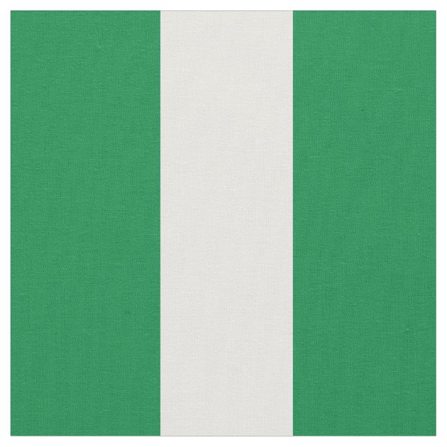 Tissu Drapeau du Nigeria (Fermer)