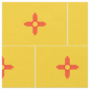 Tissu Drapeau du NOUVEAU MEXIQUE -