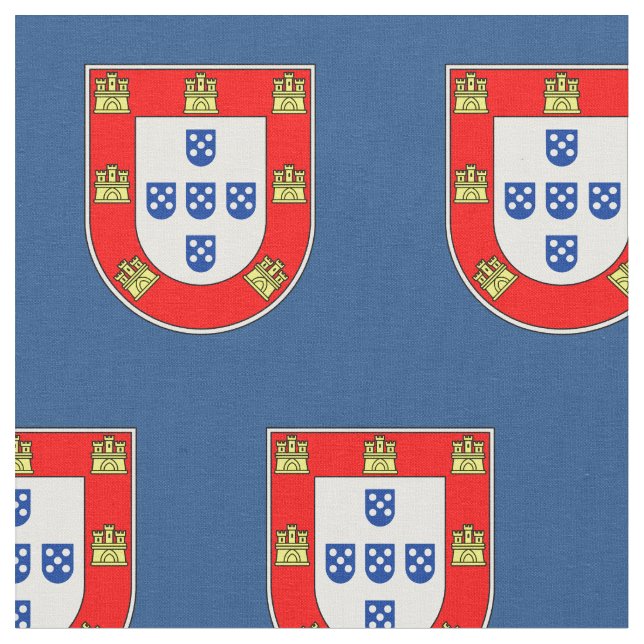 Tissu Drapeau du Portugal (Fermer)