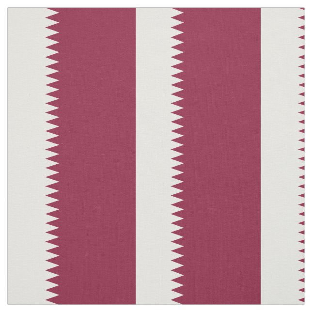 Tissu Drapeau du Qatar (Échantillon)