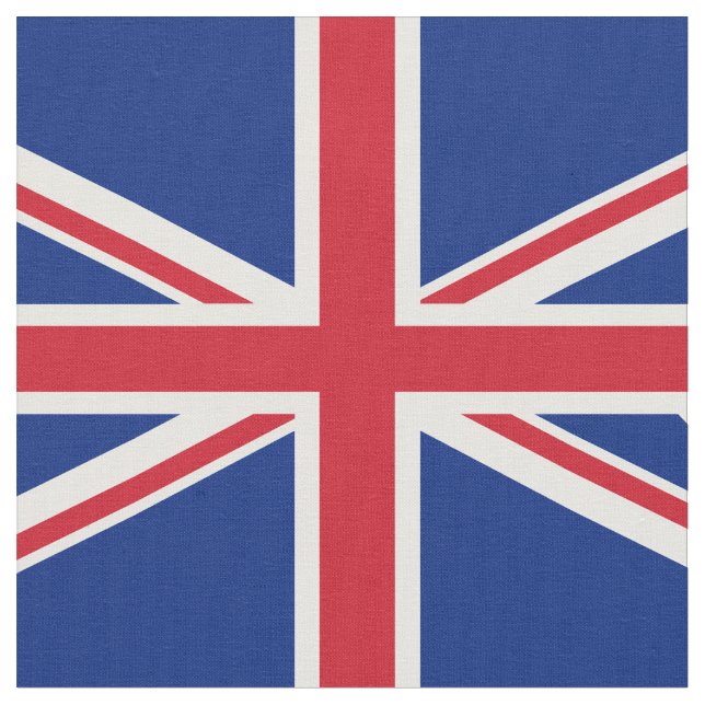 Tissu Drapeau du Royaume-Uni (Fermer)