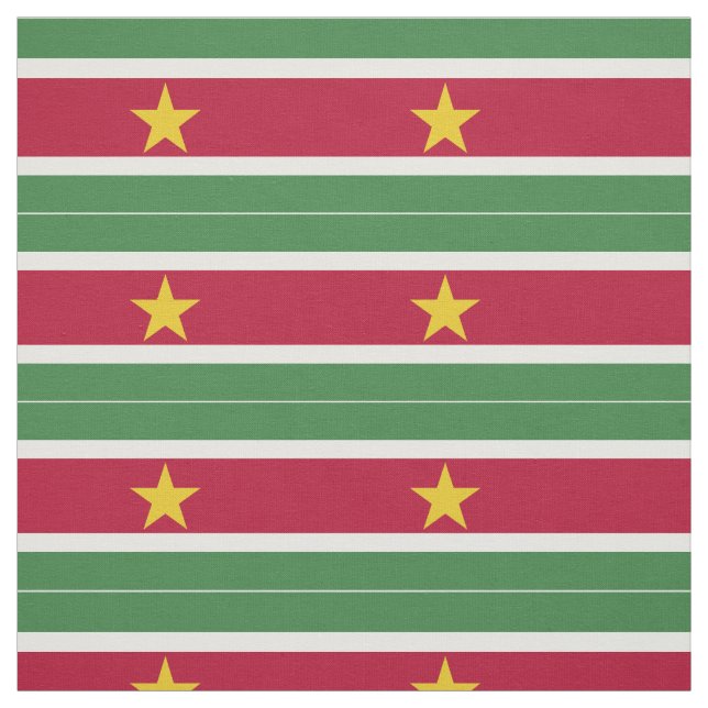Tissu Drapeau du Suriname (Échantillon)