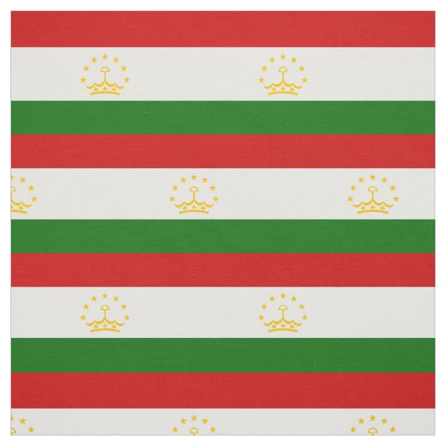 Tissu Drapeau du Tadjikistan (Échantillon)