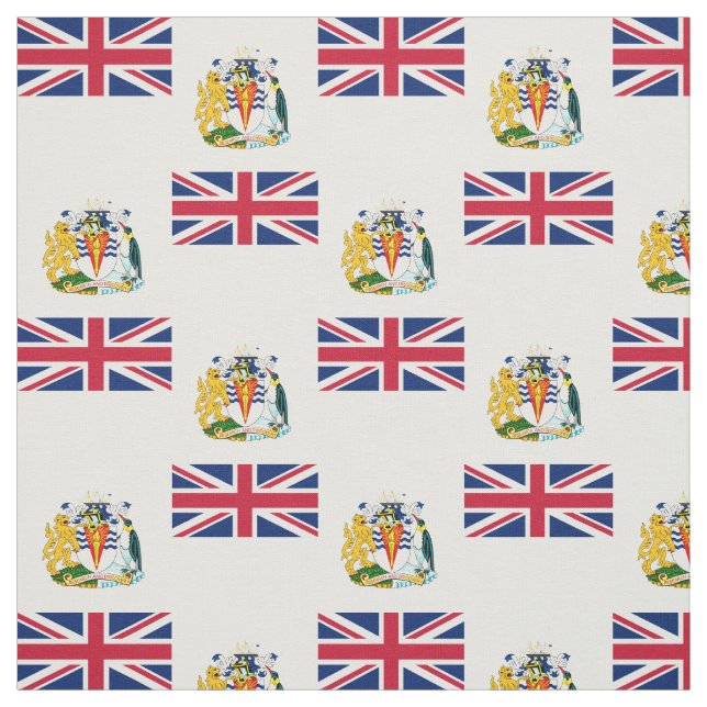 Tissu Drapeau du territoire antarctique britannique (Échantillon)