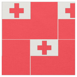 Tissu Drapeau du Tonga