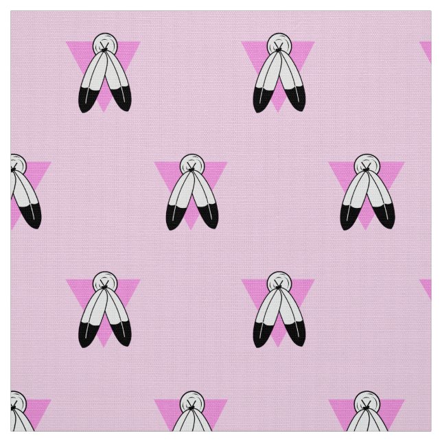 Tissu Drapeau du triangle rose Two-Spirit (Échantillon)
