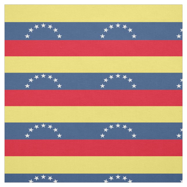 Tissu Drapeau du Venezuela (Échantillon)