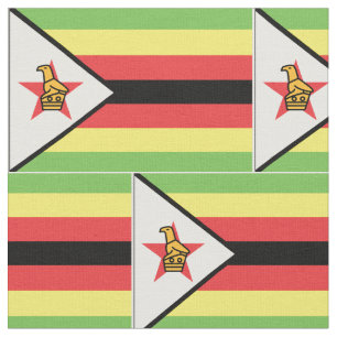 Tissu Drapeau du Zimbabwe