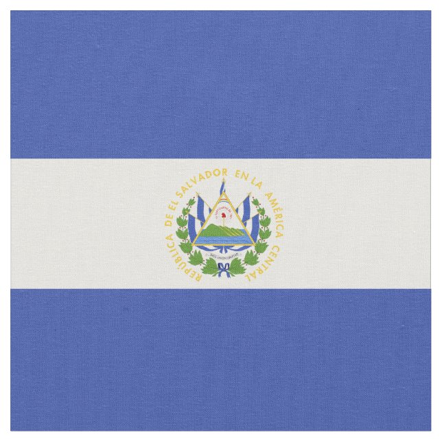 Tissu Drapeau El Salvador (Fermer)