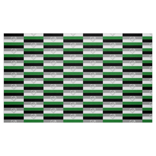 Tissu Drapeau et symbole de fierté androphile (Fat Quarter)