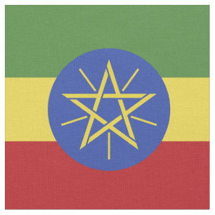 Tissu Drapeau éthiopien