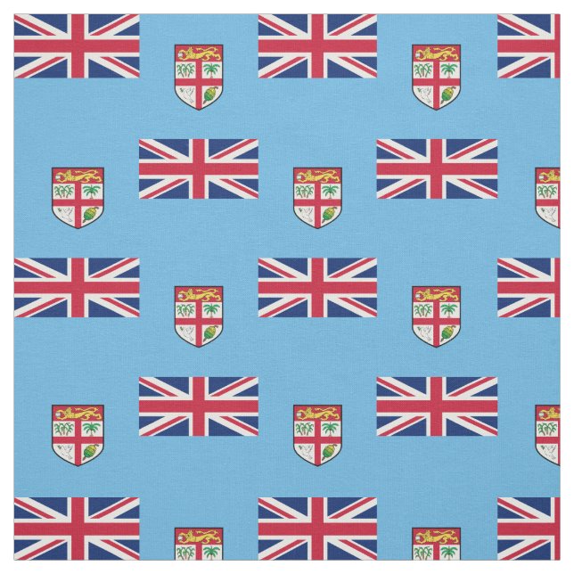 Tissu Drapeau Fidji (Échantillon)