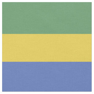 Tissu Drapeau Gabon