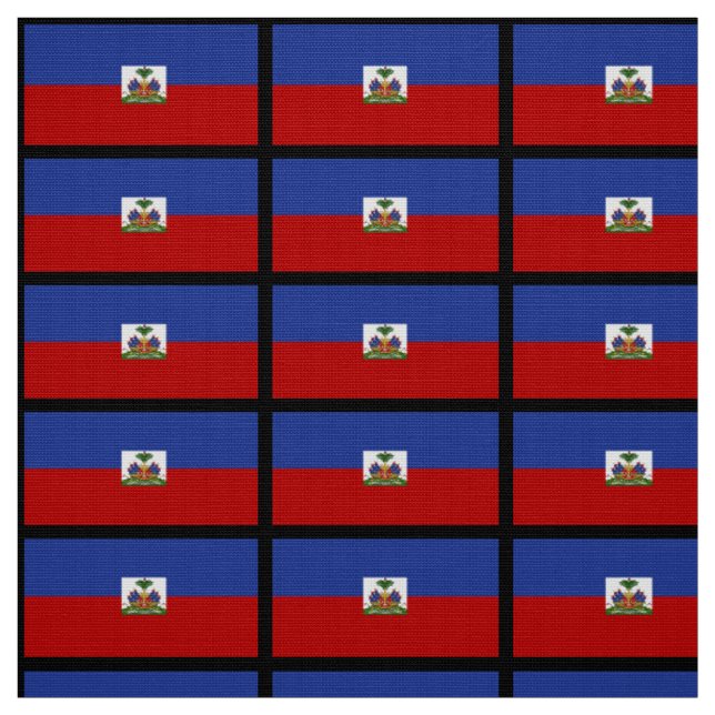 Tissu Drapeau haïtien (Échantillon)
