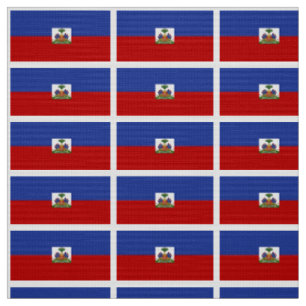 Tissu Drapeau haïtien