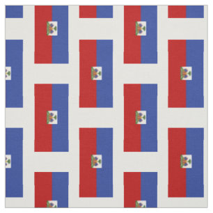 Tissu Drapeau haïtien classique