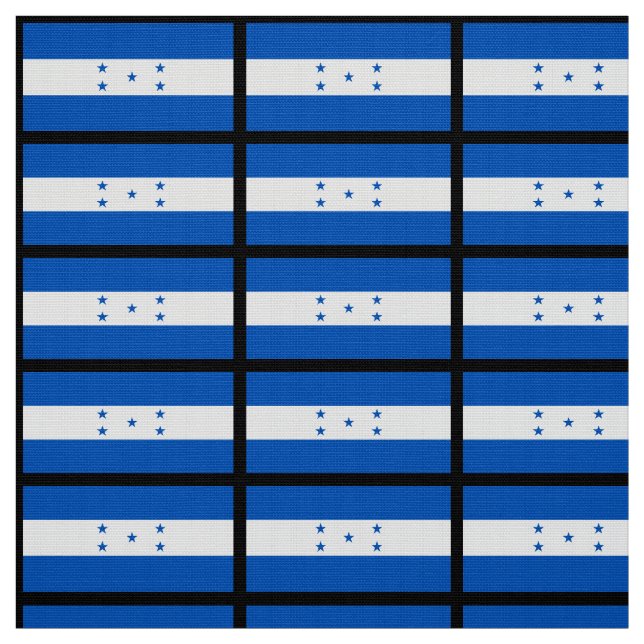 Tissu Drapeau hondurien (Échantillon)