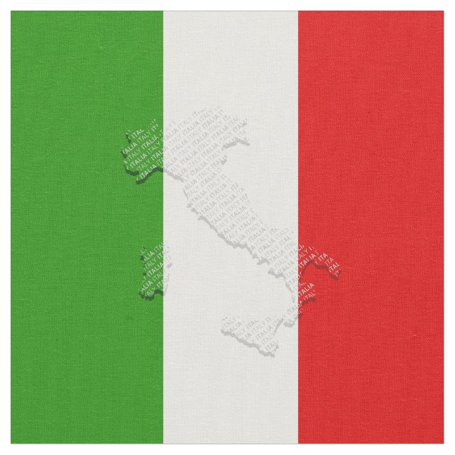 Tissu Drapeau italien (Fermer)