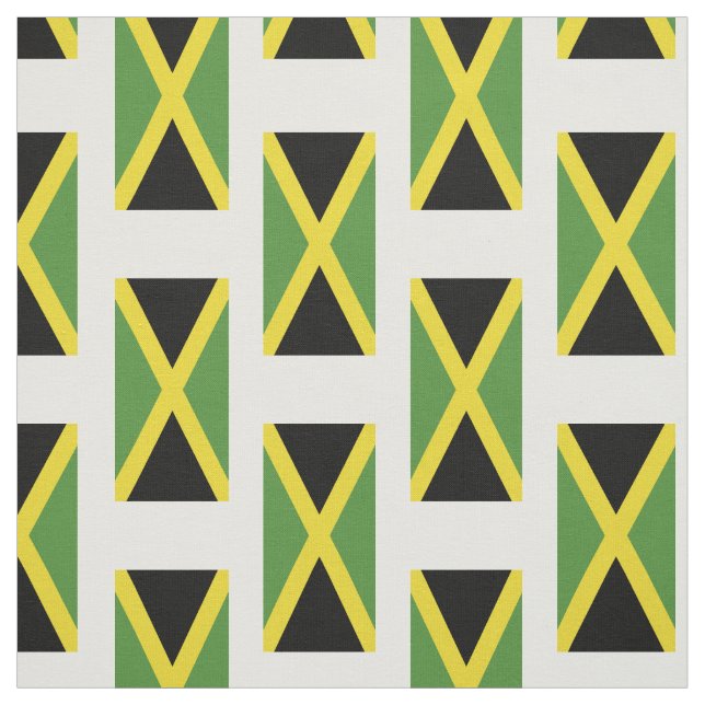 Tissu Drapeau jamaïcain (Échantillon)