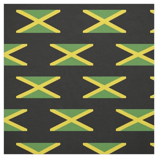 Tissu Drapeau jamaïcain (Échantillon)