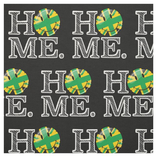 Tissu Drapeau jamaïcain d'Union Jack de style (Échantillon)